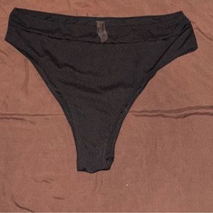 Shein black, bikini swim bottoms